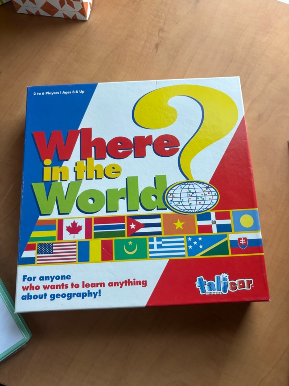 Where in the World Board Game